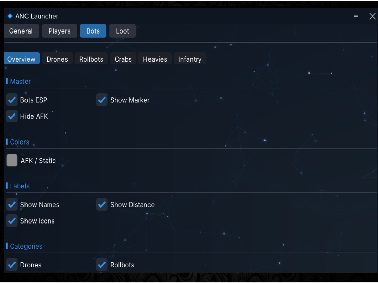 Cheat on Arc Raiders Steam — ESP (Players, Bots, Loot) - 4