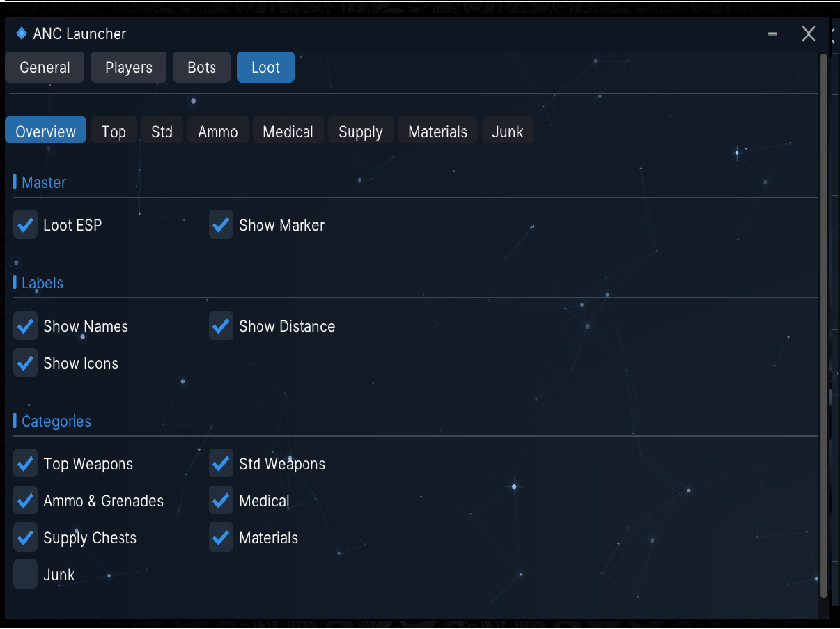 Cheat on Arc Raiders Steam — ESP (Players, Bots, Loot) - 5